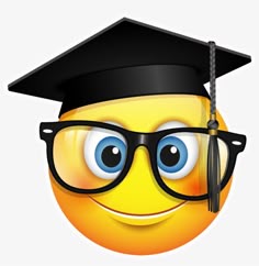 Afbeelding afstudeerd emoji.